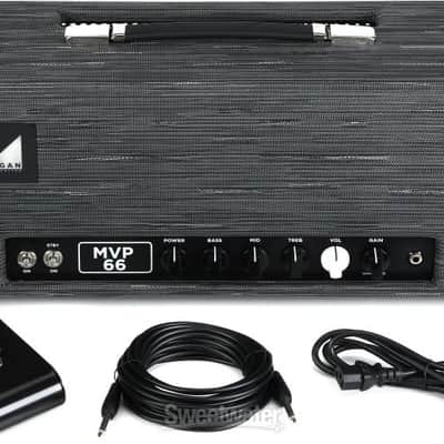 Morgan Amps MVP 66 50-watt Tube Head - Twilight (MVP66HTwld1) image 4