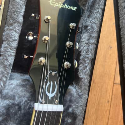 VIDEO DEMO UPDATED! Epiphone "Inspired By" John Lennon(US customers, tax included in shipping cost) Signature '65 Casino 2009 - 2014 - Vintage Sunburst with hard case image 6