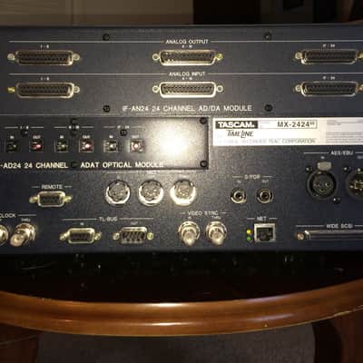 Tascam MX-2424 SE HD recorder / converter analog and adat cards image 4