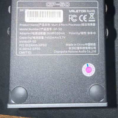 AS NEW! Valeton GP-50 image 6