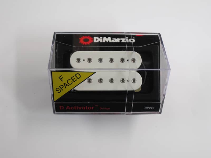 DiMarzio DP220FCR D Activator F-Spaced Bridge Humbucker image 1