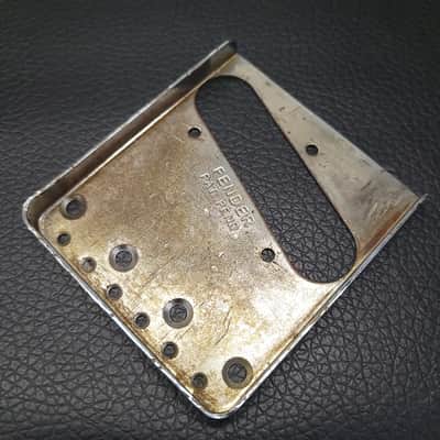 Fender Telecaster Tele American Bridge Plate Vintage 005-4162-049 *AGED² RELIC (A) image 3
