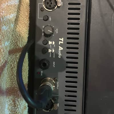 TL Audio Dual valve mic pre amp and DI Mid 1990’s - Grey steel image 1