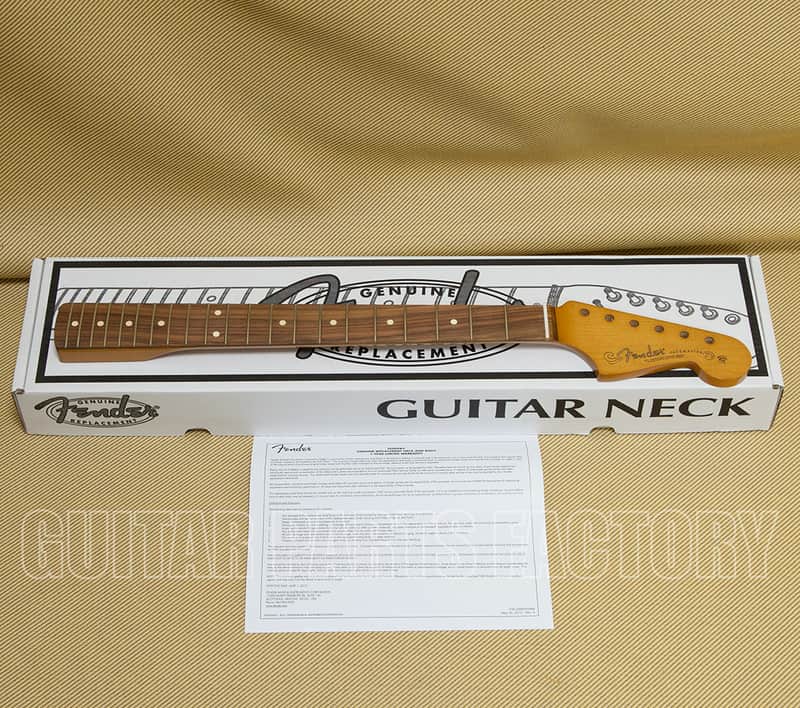 099-1613-921 Jazzmaster Neck, 21 Med Jumbo Frets, Pau Ferro, C Shape image 1