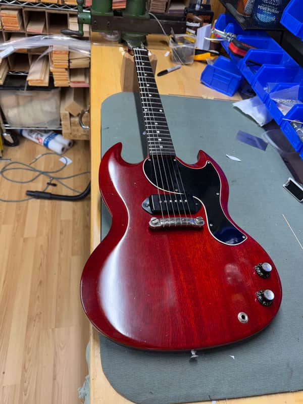 Gibson Les Paul Junior 1962 - Original - 5.6# - Faultless case image 1