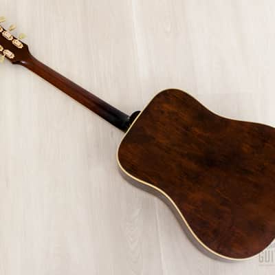 1968 Epiphone Frontier FT-110N Vintage Dreadnought Acoustic Guitar, Gibson-Made Kalamazoo w/ Case image 16