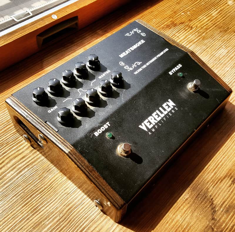Verellen Meatsmoke Dual Channel Vacuum Tube Instrument Preamplifier image 1