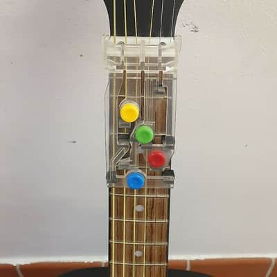 Peavey 3/4 Acoustic Guitar with Chord Buddy system 2010s Natural image 4