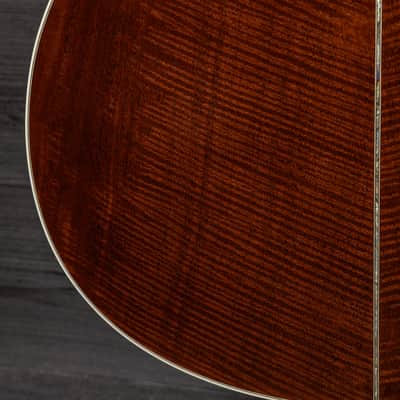 Santa Cruz Custom OM Fiddleback Mahogany / Old Growth Sitka Acoustic Guitar image 9