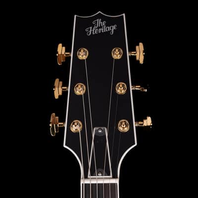 Heritage Eagle Classic Hollow Antique Natural Electric Guitar with Case image 16