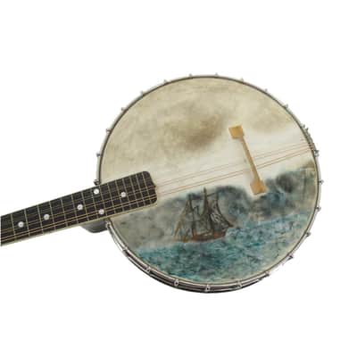 Vintage Hand-Painted Gibson Banjolin image 5