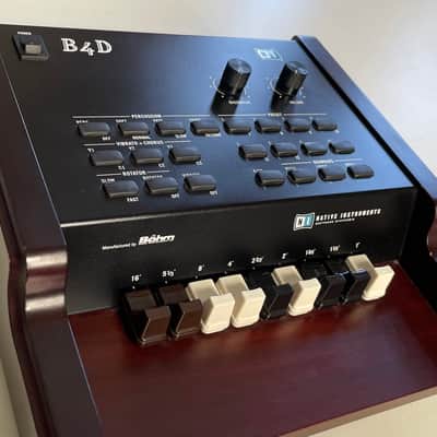 B4D Drawbar Organ Controller Native Instruments RARE image 2