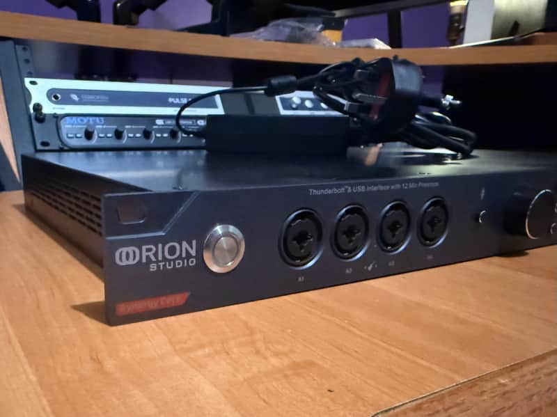 Immagine Antelope Audio Orion Studio Synergy Core Thunderbolt Audio Interface with Onboard DSP 2019 - Present - Black - 1