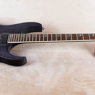 Ibanez RGT42DXFM Standard 2006 Transparent Lavender Flat Neck Through w/ OHSC image 4