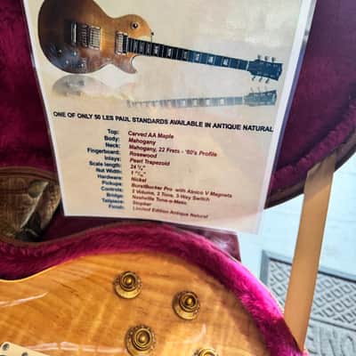 Gibson LES PAUL LTD EDITION 2003 - VINTAGE NATURAL image 3