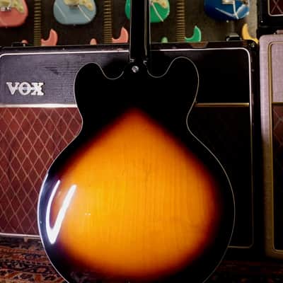 Maybach Guitars  CAPITOL 59 Aged ( 335 Thinline )  2022  Sunburst In Stock Ready to Ship Worldwide ! image 7