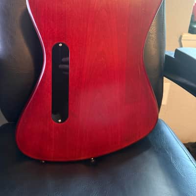 Custom Non Reverse Body Warmoth Neck Guitar image 7