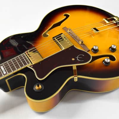 Epiphone Broadway with Laurel Fretboard Left-Handed - Vintage Sunburst image 4