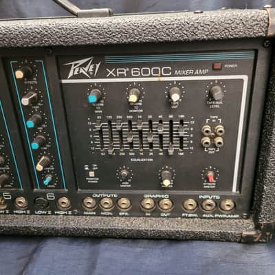Peavey XR600C 6-Channel Mixer Amp Series 400BH 1994 image 5