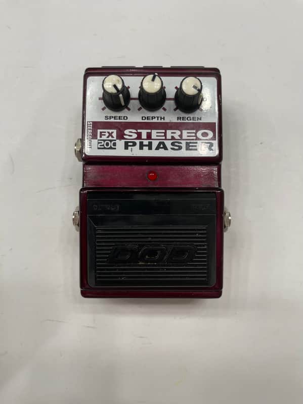 DOD Digitech FX20C Stereo Phasor Analog Phase Shifter Guitar Effect Pedal image 1
