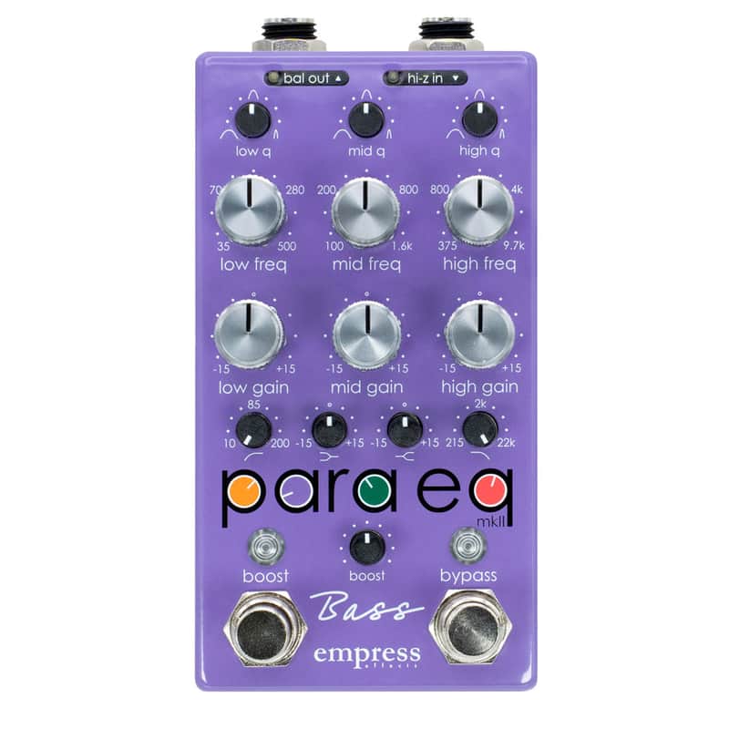 Empress Effects Bass ParaEq EQ Pedal image 1