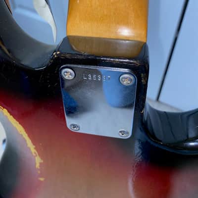 Fender Jazz Bass 1964 - Sunburst (left-handed) image 12