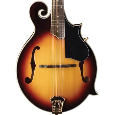 Washburn M3SWK Americana Series Florentine Cutaway Carved Solid Spruce Top Maple Neck F-Style Mandolin w/Hardshell Case image 2