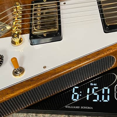 2026 Gibson Custom Shop 1958 Flying V Mahogany Antique Natural VOS image 15