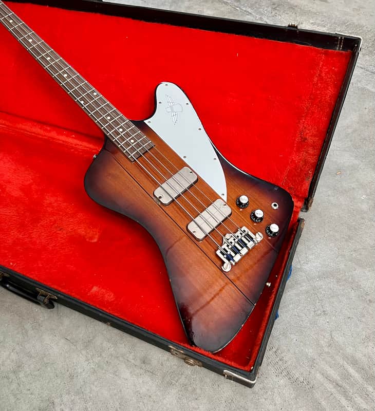 Orville by Gibson Thunderbird Bass Tobacco sunburst original | Reverb