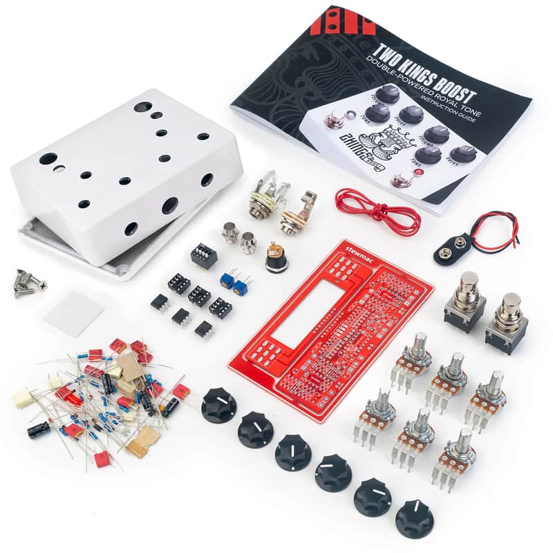 StewMac Two Kings Boost Pedal Kit image 1