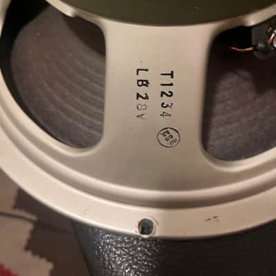 Pre-Rola Celestion G12h 75hz 1969 pulsonic cone 75hz image 4