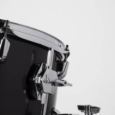 British Drum Company Enigma 3pc Club Drum Set Satin Black. New with Full Warranty! image 15
