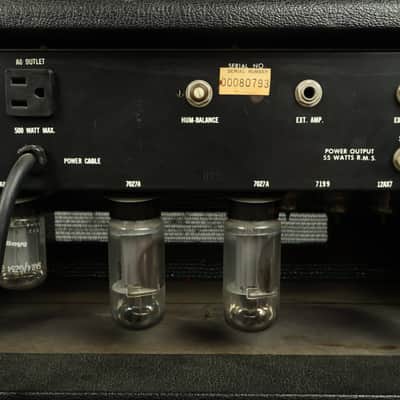1973 Ampeg B25B Electric Bass Guitar Tube Amplifier Stack 2x15" Speaker Cab image 14