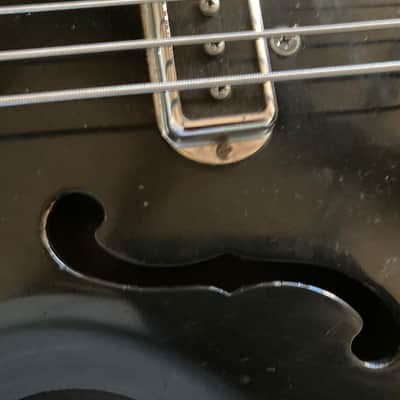 Bartel Fretless 1960's Black image 9