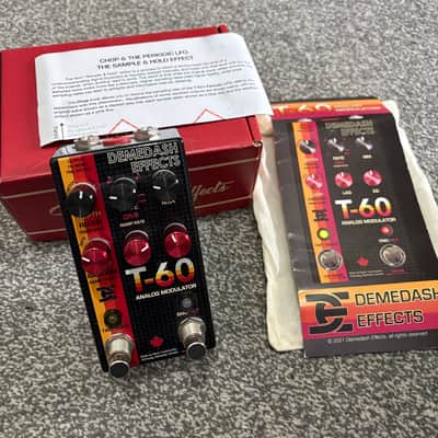 Demedash Effects T-60 Analog Modulator 2021 - Black image 2