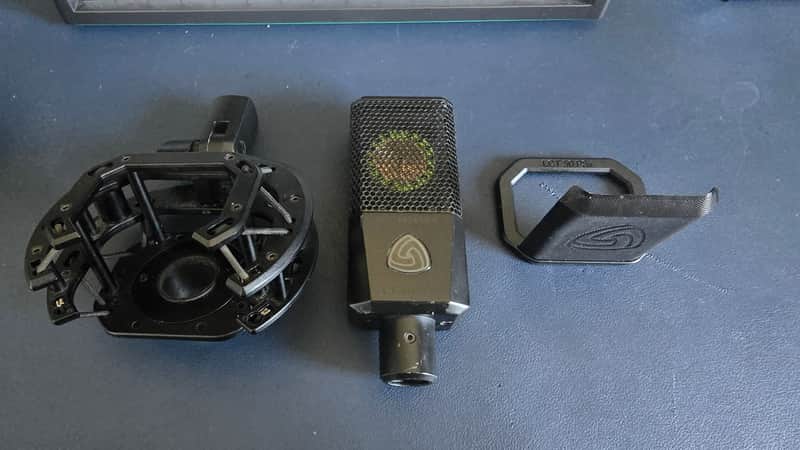 Lewitt LCT-440-PURE Large Diaphragm Cardioid Condenser Microphone 2010s - Black image 1