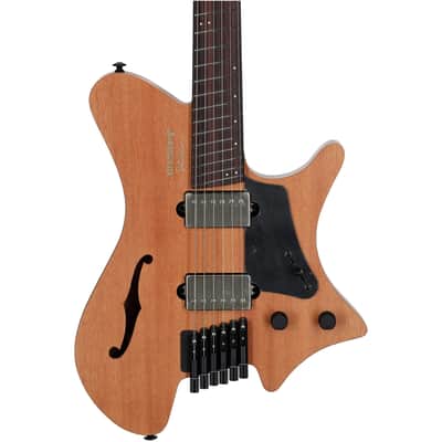 Strandberg Saelen Jazz NX 6 Electric Guitar (with Gig Bag), Natural image 1