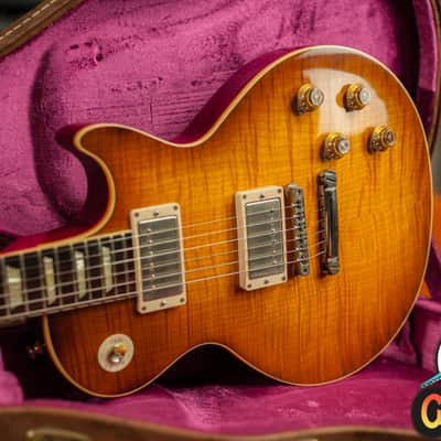 Gibson Custom Shop Historic '59 Les Paul Standard VOS Reissue Hand Picked M2M 2013 Ice Tea VOS -VIDEOSOON- image 4