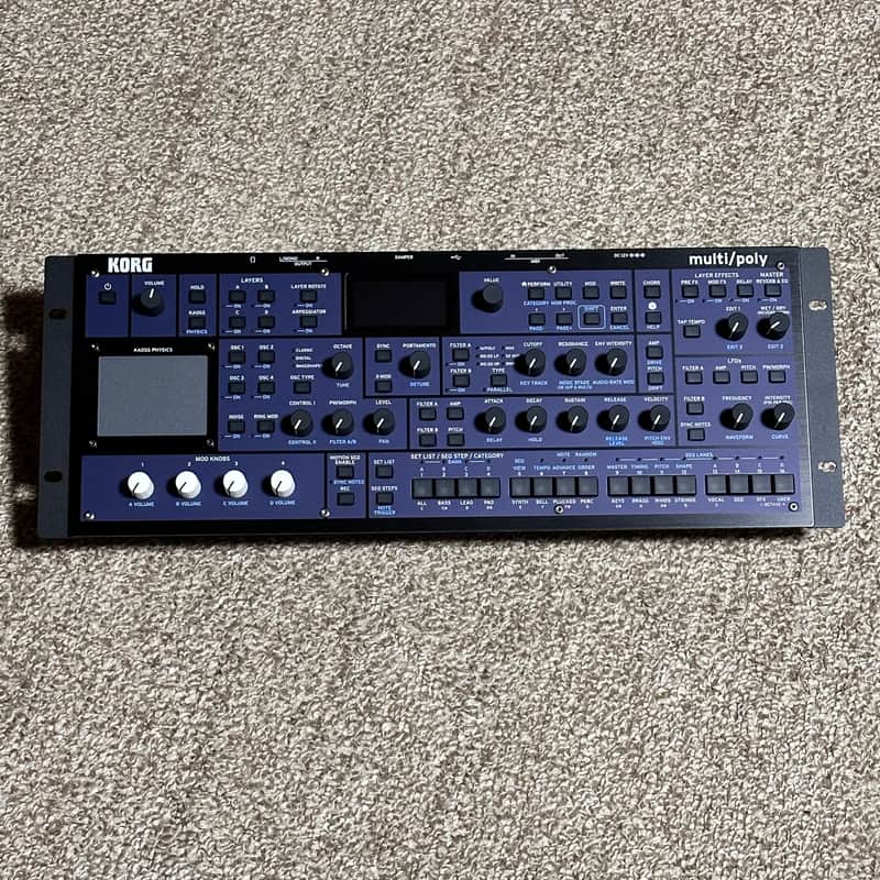 Korg Multi/Poly Module Analog Modeling Synthesizer image 1