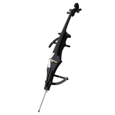 US Full Size 4/4 Electric Cello – Black Piano Finish | Z-Style Design | Complete Set image 7