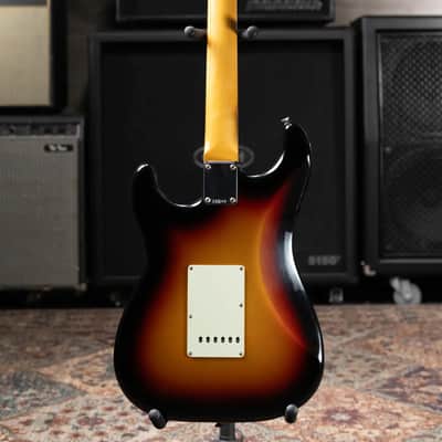 Fender Dealer Exclusive Vintera Road Worn '60s Stratocaster, Rosewood Fingerboard Electric Guitar - 3-Color Sunburst with Hardshell Case image 16