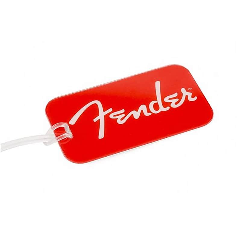 Fender Luggage Tag, Red Logo 2016 image 2