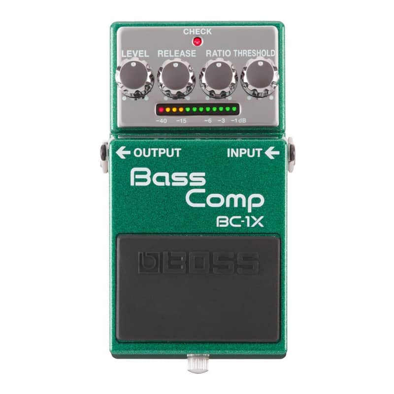 Boss BC-1X Bass Compressor Pedal - Green image 1