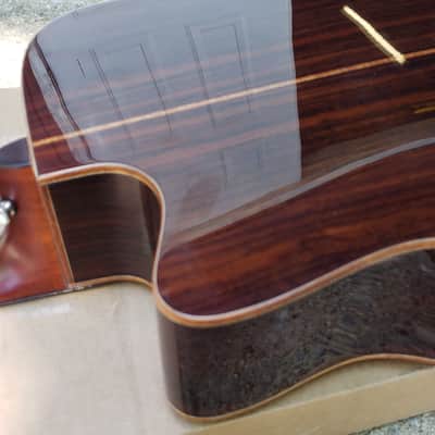 Yamaha AC3R A-Series Concert Acoustic/Electric Guitar Natural w/ Rosewood Back and Sides spruce top image 7
