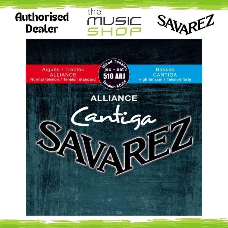 Savarez Alliance Cantiga Mixed Tension Classical Guitar Strings - 510ARJ image 1
