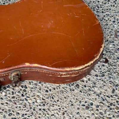 1950s Gibson Les Paul Burst Gold Top Lifton Case - Brown Pink Lining image 13