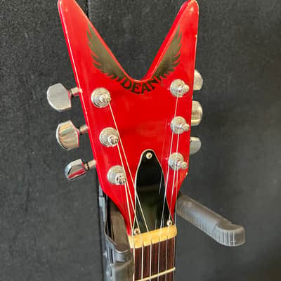 Dean  Baby Z 1982  USA made Electric Guitar Candy Apple Red  w/OHSC image 5