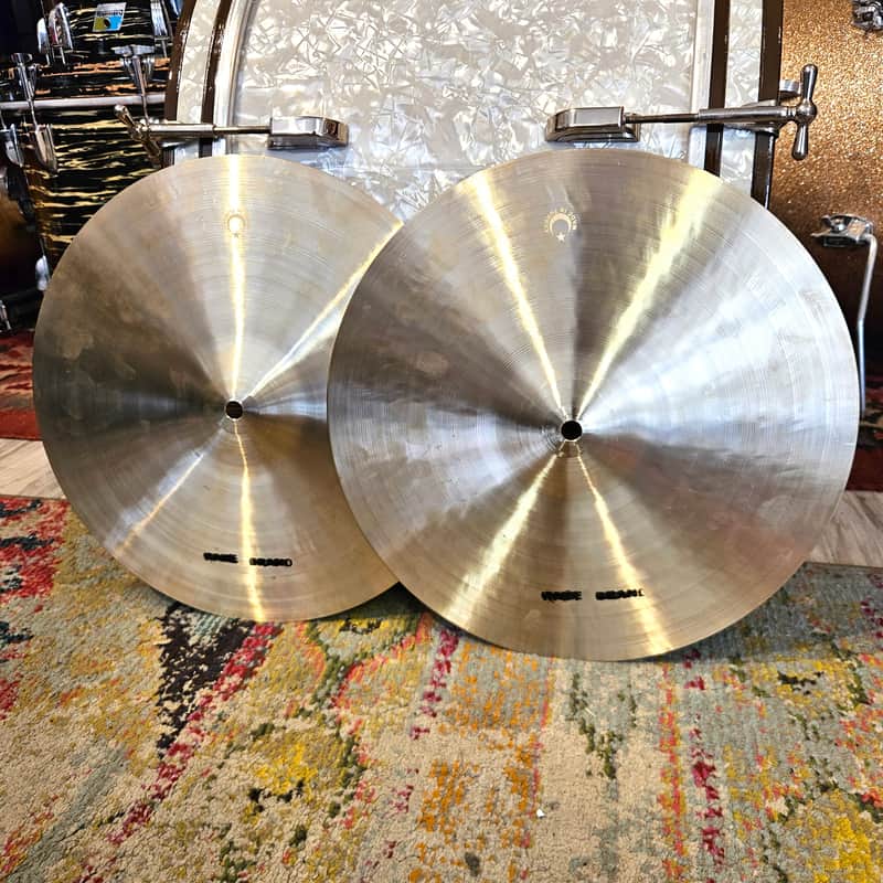 Name Brand 14" Boutique New Classic Hi Hats 920g/1134g image 1