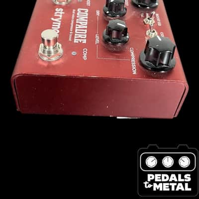 Strymon Compadre Dual Voice Compressor & Boost 2020 - Present - Red - X16323 image 5