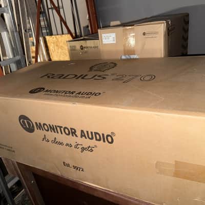 Monitor Audio Radius 270 Speakers (Walnut) (Factory Sealed NOS) image 2